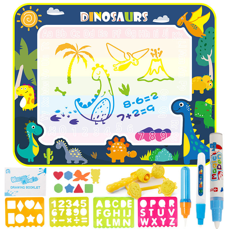 Amazon Cross-Border Children's Water Painting Canvas, Extra-Large Painting Mat, Magical Water Doodle Mat, Writing Toy, Children's Drawing Board