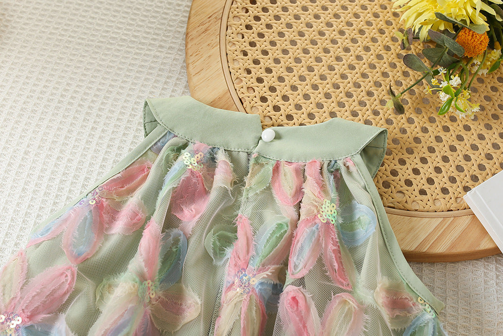 Baby girl bow princess dress Bangladesh cute party frock for kids birthday wedding photoshoot