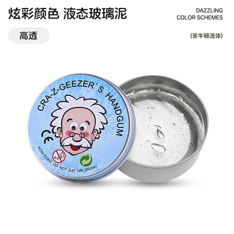 Magnetic Fluid Squishy Fun Magnetic Clay Stress Relief Toy High-Tech Advanced Stress Relief Gadget for Boys Magnet Internet Sensation