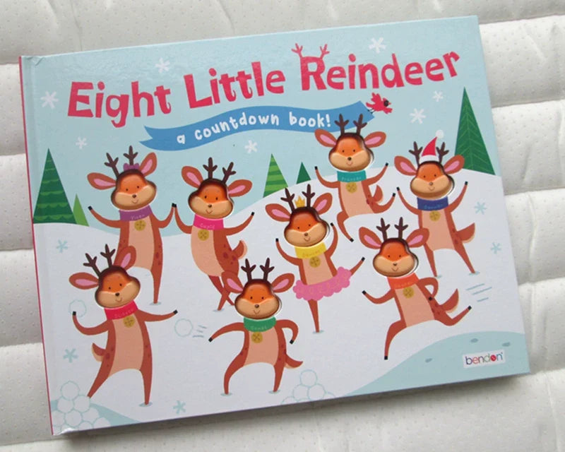 Early Childhood Educational Baby Counting Picture Book Toy: Learn to Count with Touch-and-Feel 10 Little Ladybugs, Thick Board Book