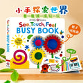 See Touch Feel Busy Book, original English picture book, for children