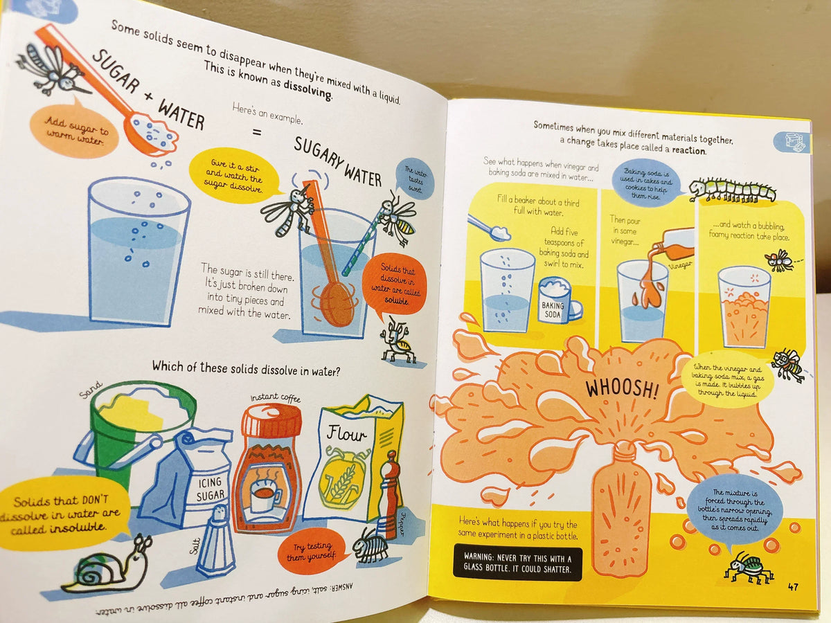 All the Science you need to know by age 7 Children Educational English Picture Reading Book