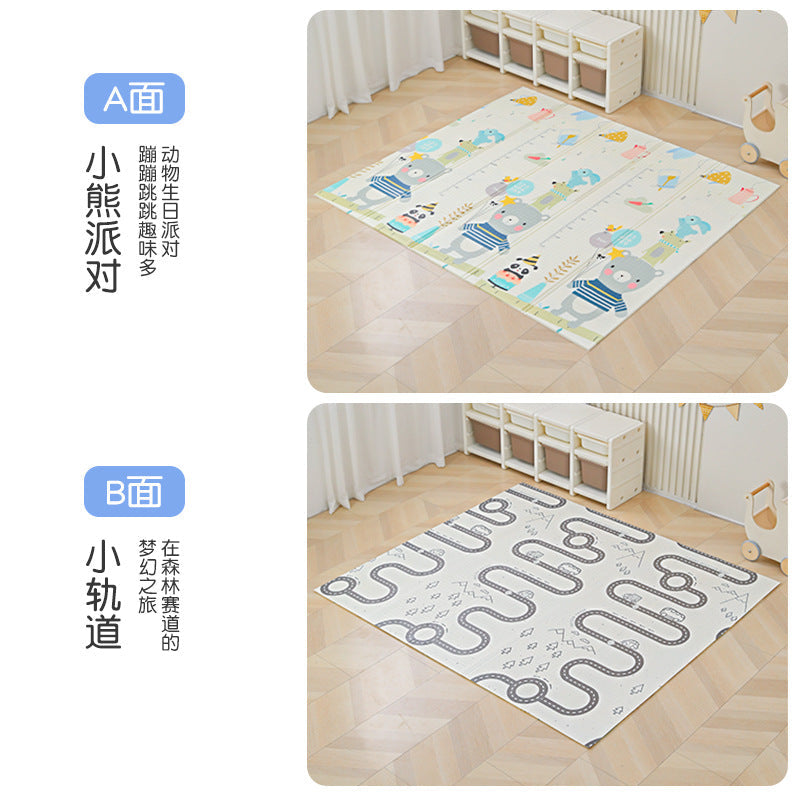 Baby Crawling Mat 1cm Thickened Ixpe Folding Mat Home Outdoor Early Education Center Floor Mat Export Baby Crawling Mat