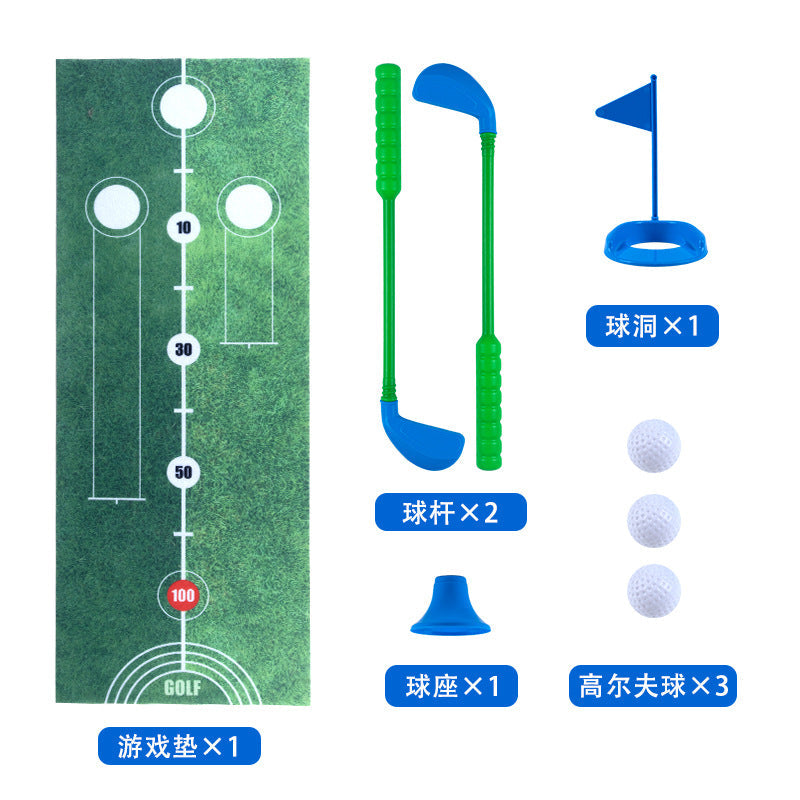 Cross-Border Children's Golf Indoor Parent-Child Interactive Games Children's Sports Toys Outdoor Sports Fun Set
