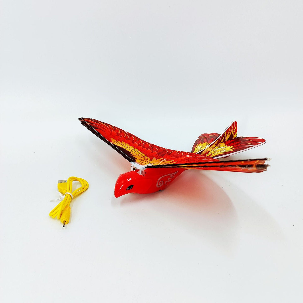 Cross-border explosions remote control electric bird flying space bird toy simulation flapping bird charging children wholesale