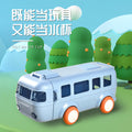 North Krypton bebk Summer Baby Bus Car Water Cup Outdoor Fashion Cartoon Portable Bomb Lid Children's Suction Tube Cup