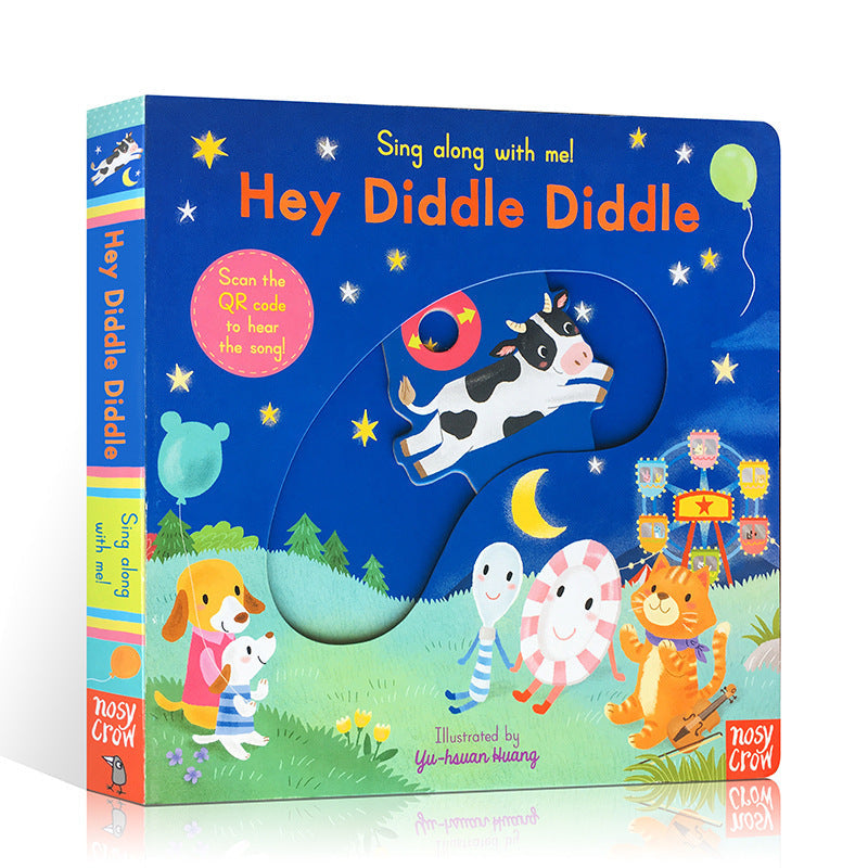 Baby Early Education Bizzy Bear Busy Bear Picture Book Sing Along with Me Push-Pull Book