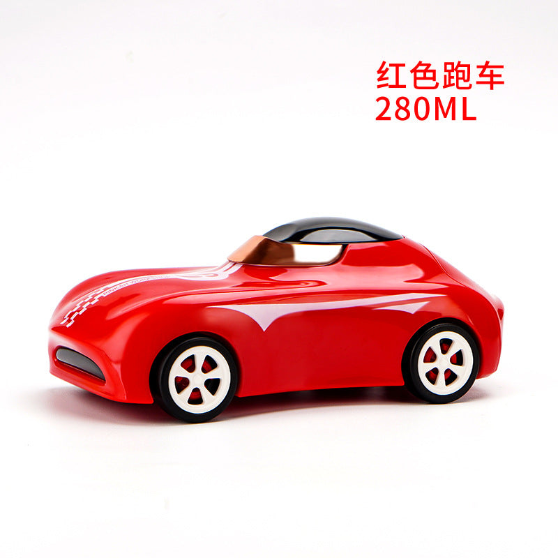 Xiaobika Sports Car Water Cup Tritan Material with Straw Toy Internet Celebrity Style Boys and Girls Car Style Cup