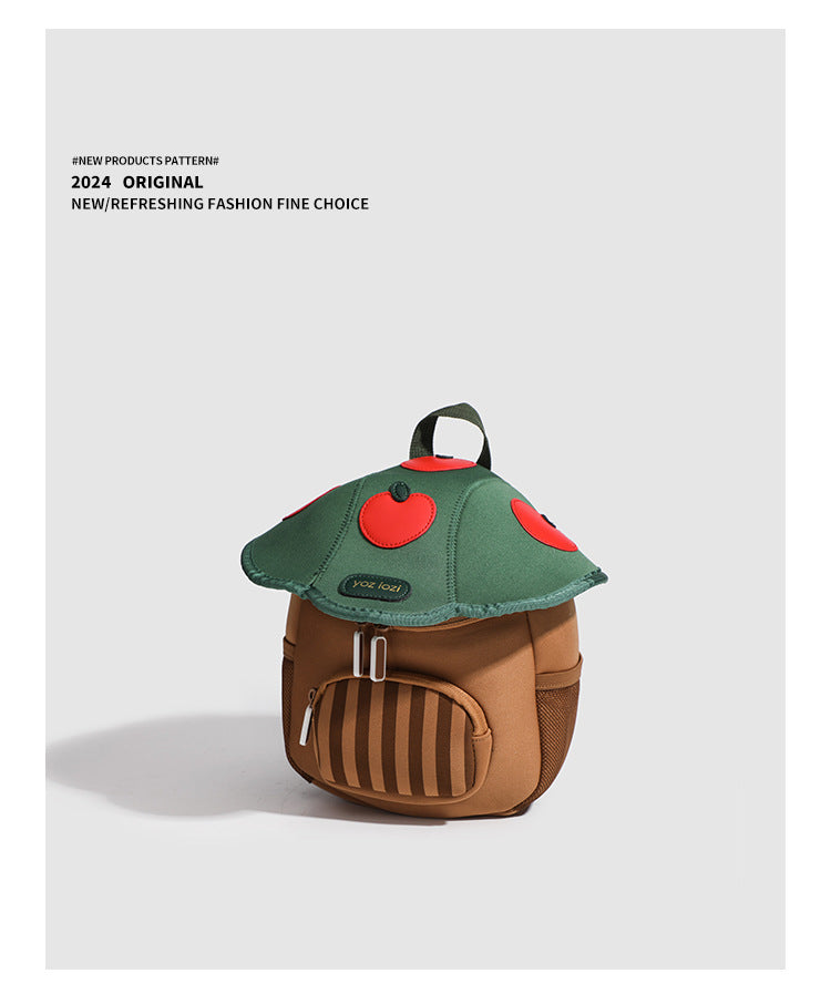 Children Cute Backpack Boys Girls Mushroom | Baby's World Bangladesh