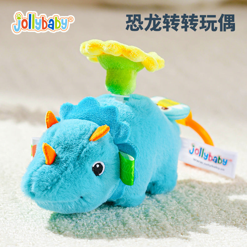 jollybaby Panda Turn Doll Tail Turn Lala Le Lathe Pendant Plush Baby Toy