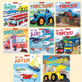 Authentic Miles Kelly Series of 8-Volume Educational Picture Books on Transportation Vehicles, Original English Science Picture Books for Kidsren