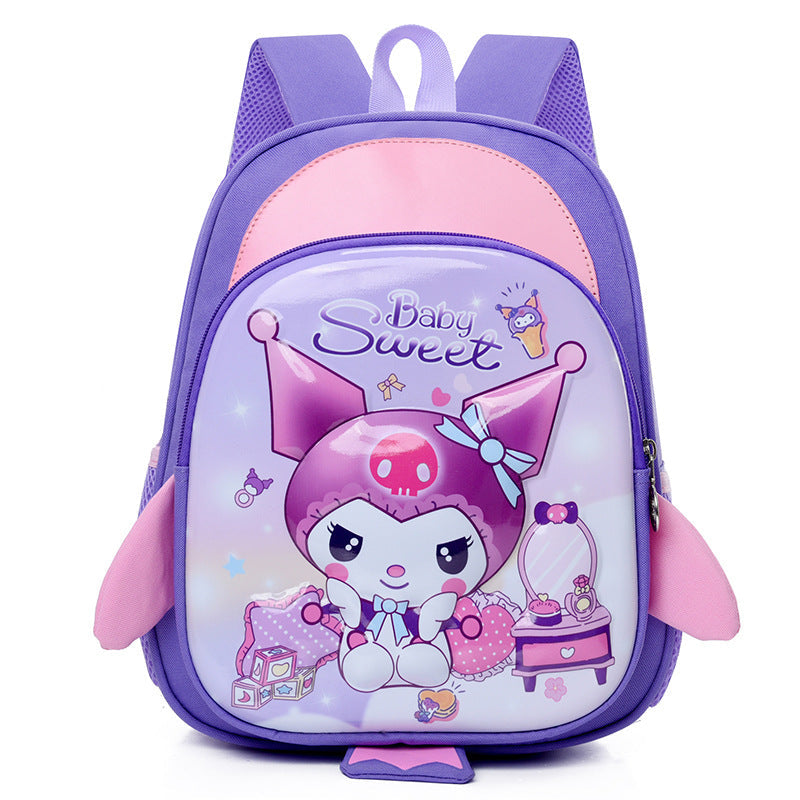 New Children's Schoolbag Cute Cartoon Bag 3-6 Years Old Girl's Backpack Lightweight Backpack