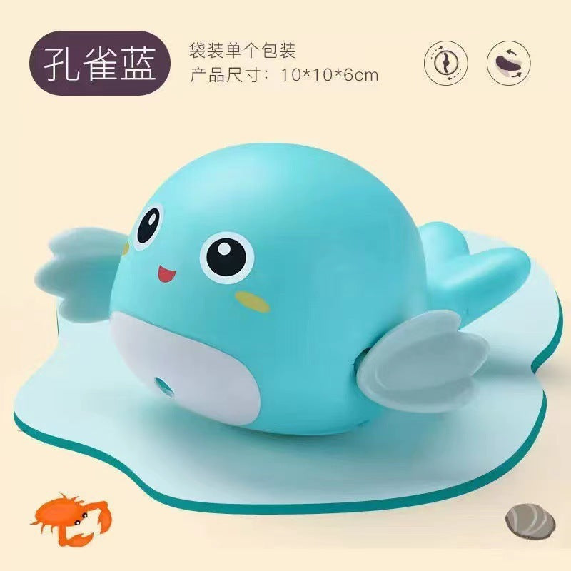 Tiktok Bath Toys for Children, Small Dolphins Swimming in Water, Baby Kids Playing with Water, Little Ducks, Little Turtles for Boys and Girls