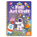 Cross-border Magic Art Painting Astronaut Children's Manual Transfer diy Colorful Shiny Magic Art Sticker