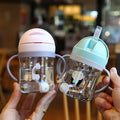 Children's straw Cup maternal and child supplies foreign trade wholesale kindergarten baby drinking cup baby special children's water Cup