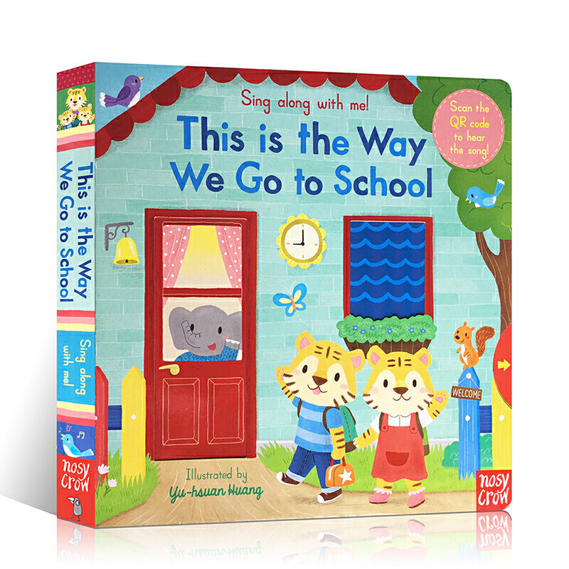 Baby Early Education Bizzy Bear Busy Bear Picture Book Sing Along with Me Push-Pull Book