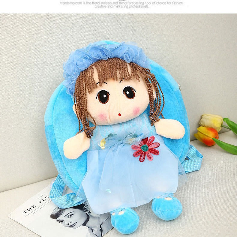 Kindergarten Year Old - Kindergarten 0-6 Year Old Kidsren's School Bag for Girls, Flower Fairy Doll Backpack, Cute Kidsren's