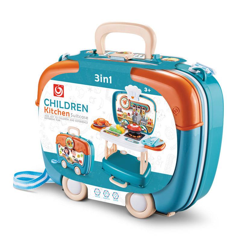 Cross-border children's toolbox repair toy boy screwdriver electric drill repair baby screw house suit
