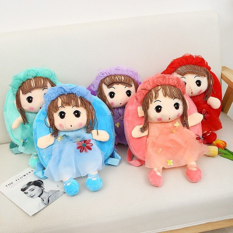 Kindergarten Year Old - Kindergarten 0-6 Year Old Kidsren's School Bag for Girls, Flower Fairy Doll Backpack, Cute Kidsren's