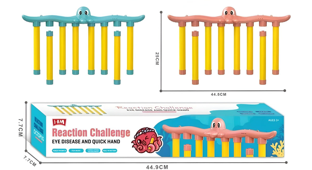 Children's sensory trainer stick machine toy fast eye and hand parent-child interactive game focus training educational toys