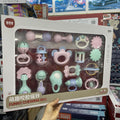New Baby Puzzle Rattle Teeth Gel Baby Early Education Toy Toy Gift Box Set Baby Full Moon Toy Soothing