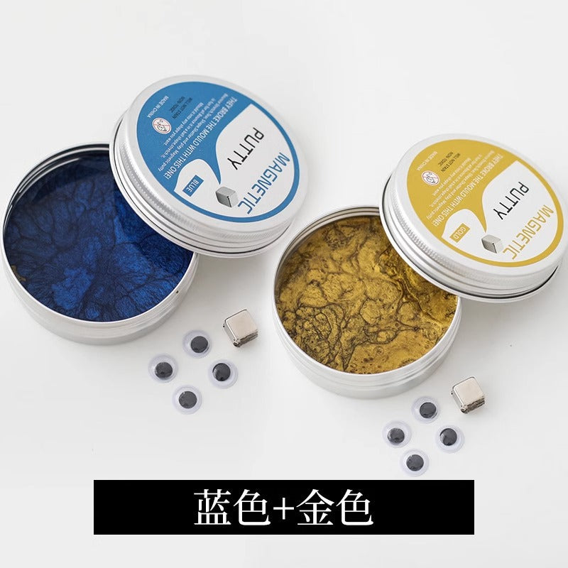 Magnetic Fluid Squishy Fun Magnetic Clay Stress Relief Toy High-Tech Advanced Stress Relief Gadget for Boys Magnet Internet Sensation