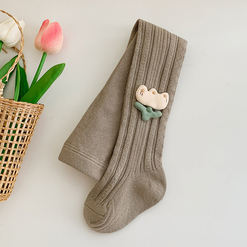 Baby pantyhose Spring and Autumn New wear girls pantyhose thin children's leggings Children Baby pantyhose wholesale