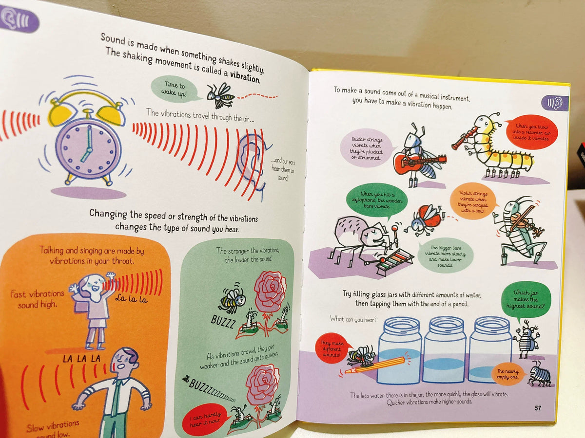 All the Science you need to know by age 7 Children Educational English Picture Reading Book