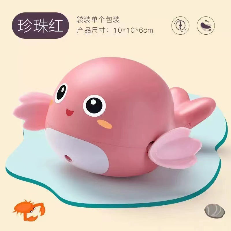 Tiktok Bath Toys for Children, Small Dolphins Swimming in Water, Baby Kids Playing with Water, Little Ducks, Little Turtles for Boys and Girls