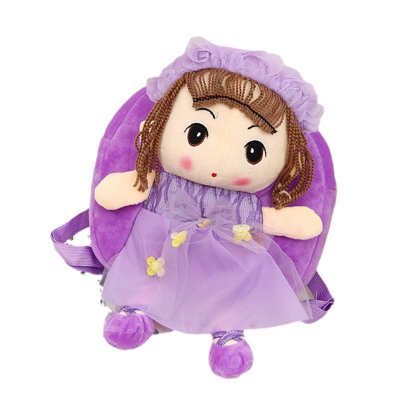 Kindergarten Year Old - Kindergarten 0-6 Year Old Kidsren's School Bag for Girls, Flower Fairy Doll Backpack, Cute Kidsren's