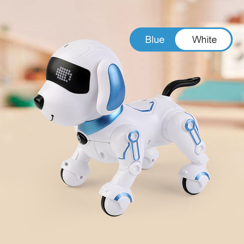 Cross-Border Amazon Intelligent Robot Dog Remote Control Stunt Induction Programming Dancing Story Early Education Children's Toys Wholesale