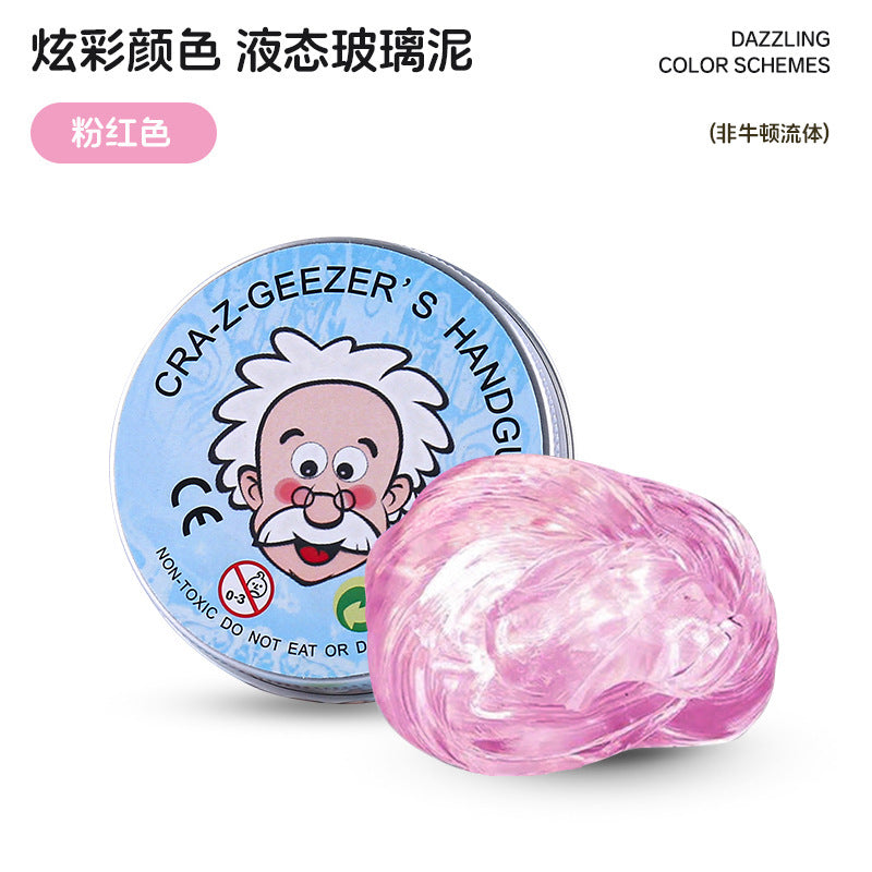 Magnetic Fluid Squishy Fun Magnetic Clay Stress Relief Toy High-Tech Advanced Stress Relief Gadget for Boys Magnet Internet Sensation