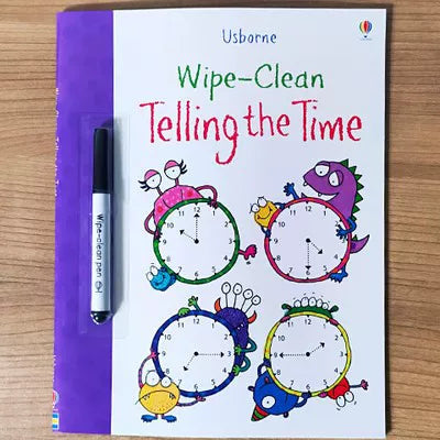 Erasable and reusable English learning workbook