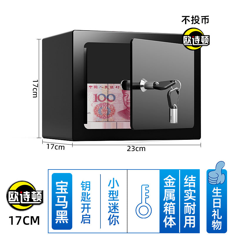 Metal Piggy Bank Safe Home Safe Mini Small Kidsren's Password Anti-theft Piggy Bank Birthday Gift