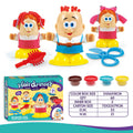cross-border free handmade creative Diy color clay toys play house children's light clay toys