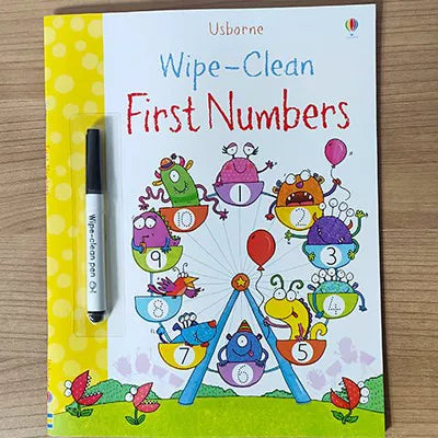 Erasable and reusable English learning workbook