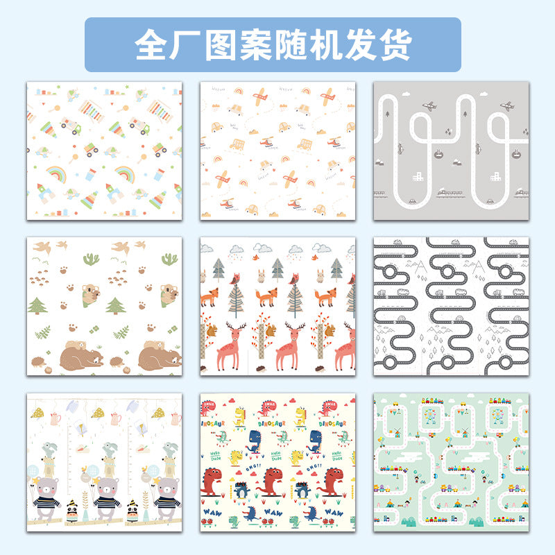 Baby Crawling Mat 1cm Thickened Ixpe Folding Mat Home Outdoor Early Education Center Floor Mat Export Baby Crawling Mat