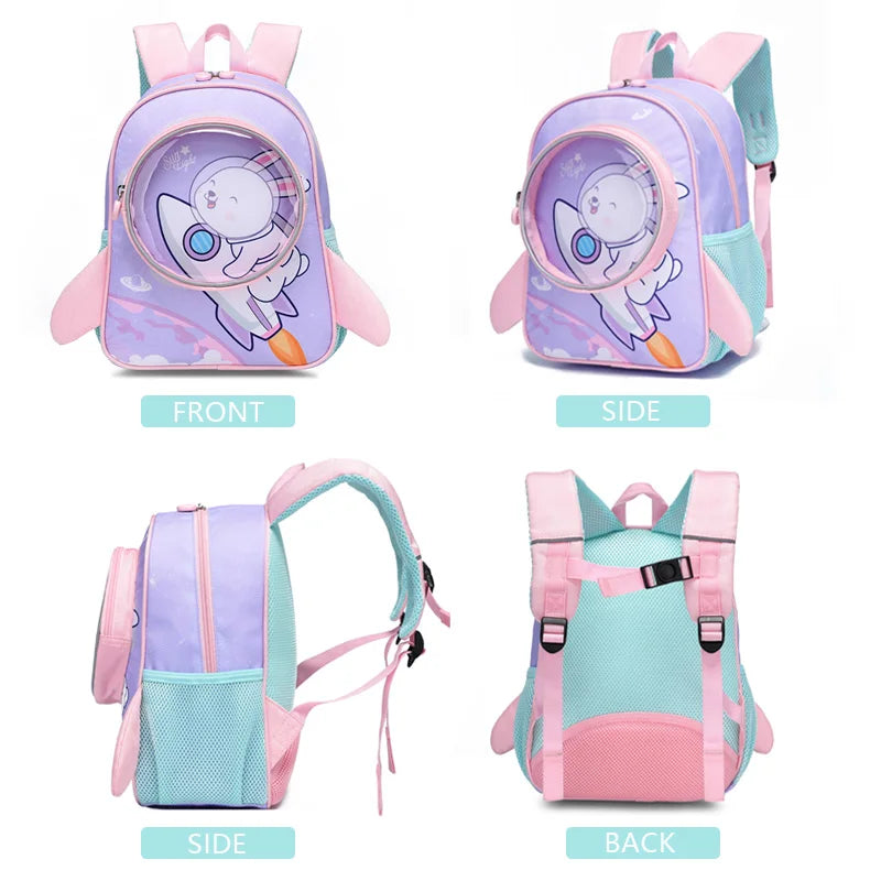 SUN EIGHT Children School Bags Kindergarten School Backpacks Kid Bag Outdoor Waterproof - Baby's World (view 3)
