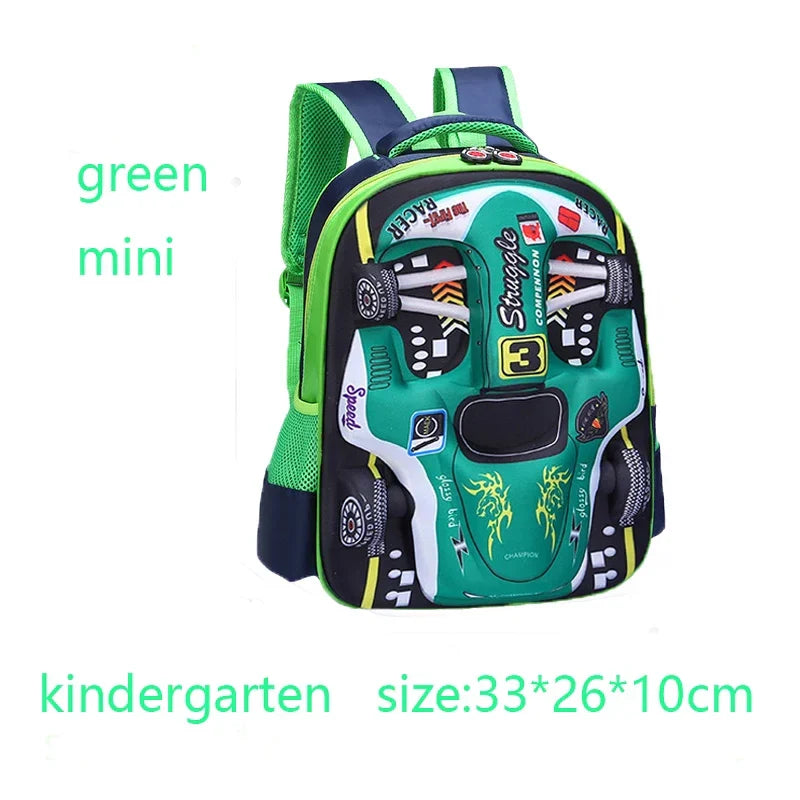 Waterproof Lightweight 3D Car Backpack | Baby's World Bangladesh