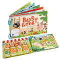 Busy Book Sticker Quiet Book for Kids Montessori Early Educational Toy Toddlers Matching Puzzles Game Baby Learning Toys Gifts