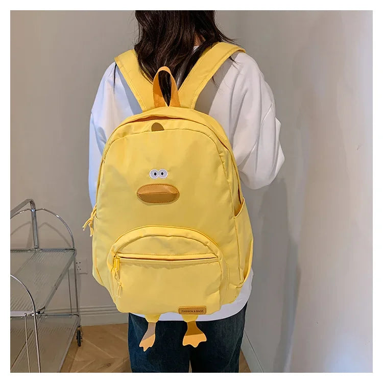 New Cartoon Duck Backpack Designer Cute | Baby's World Bangladesh