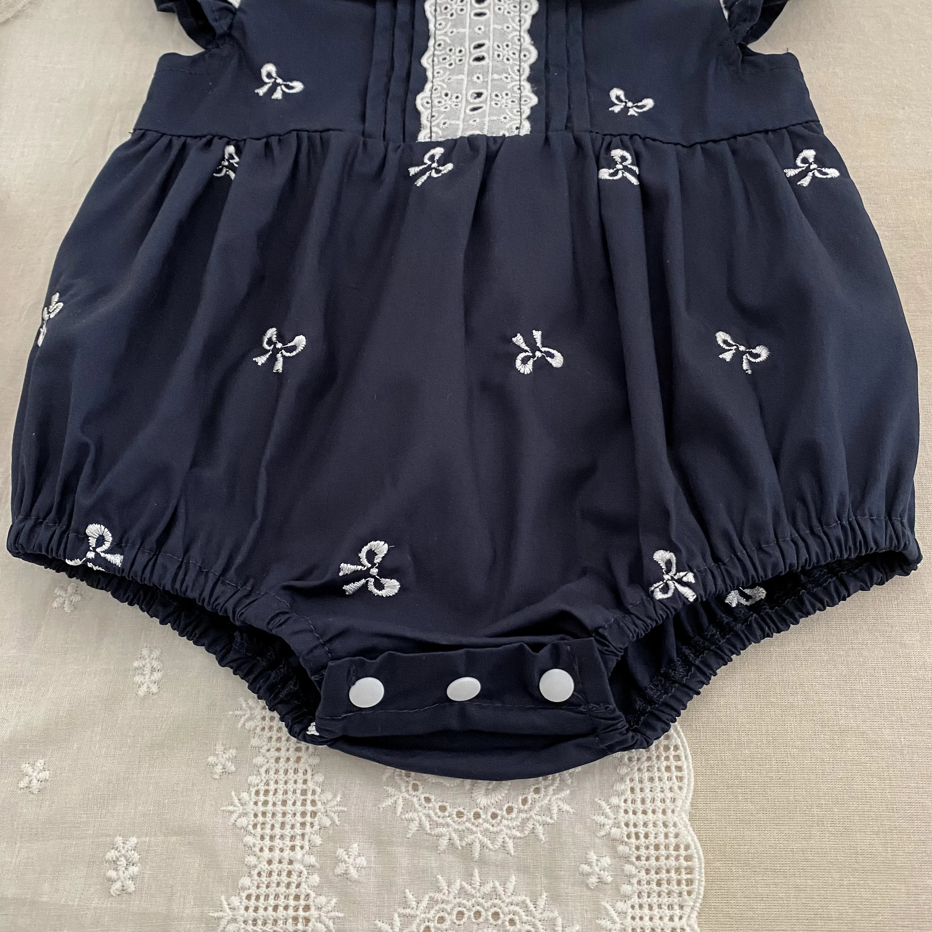 2026 New Summer Newborn 0-24M Infant Baby Girl Romper Baby Girl Clothing Flutter Sleeved Cotton Print Baby Girl Rompers