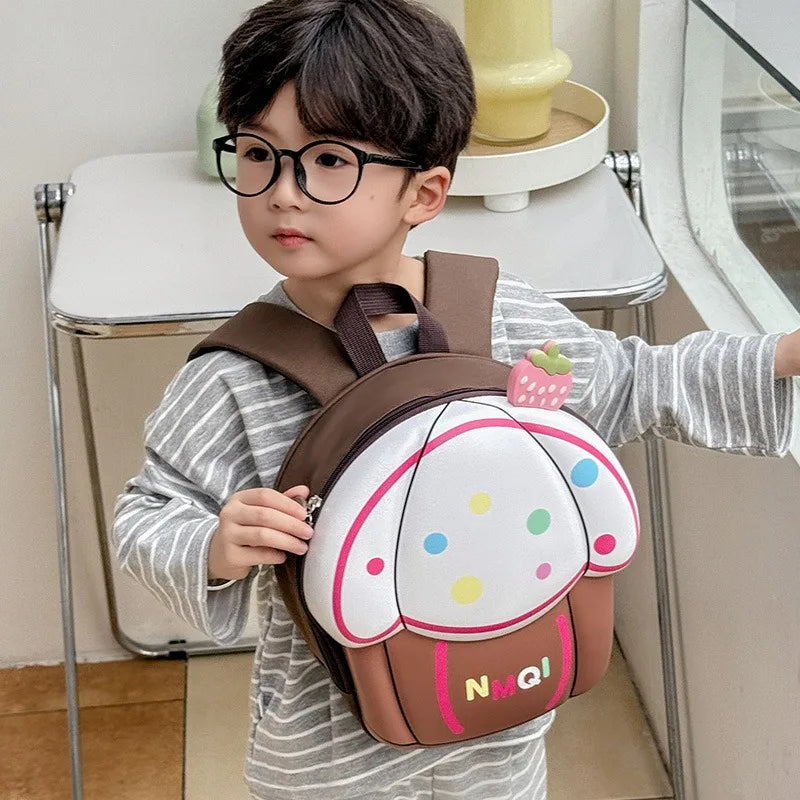 1pcs New Cute Cartoon Niche Design for Men and Women 2025 Backpack Lightweight Kindergarten Schoolbag for Women - Baby's