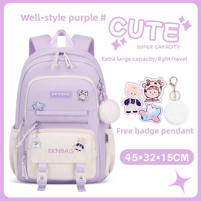 Child Girl Backpacks Primary Junior High | Baby's World Bangladesh