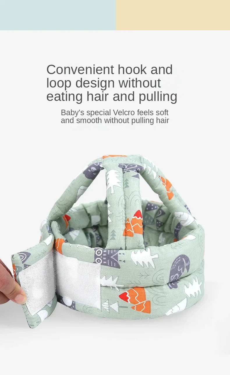 Anti-collision Protective Hat Baby Safety Helmet Soft Comfortable Head Security & Protection Adjustable Hats Baby Toddler Cap