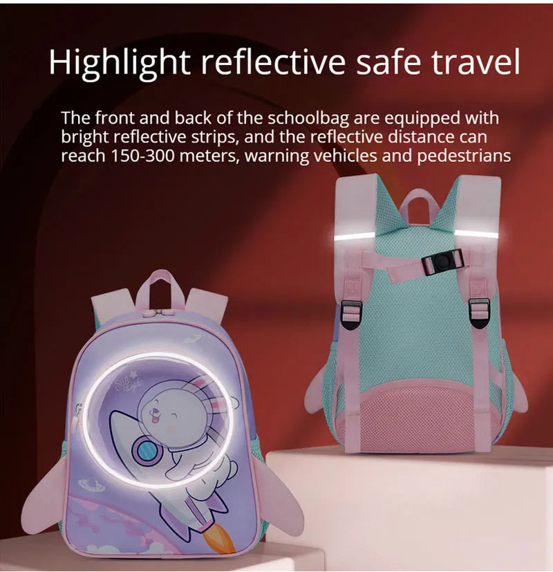 SUN EIGHT Children School Bags Kindergarten School Backpacks Kid Bag Outdoor Waterproof - Baby's World (view 8)