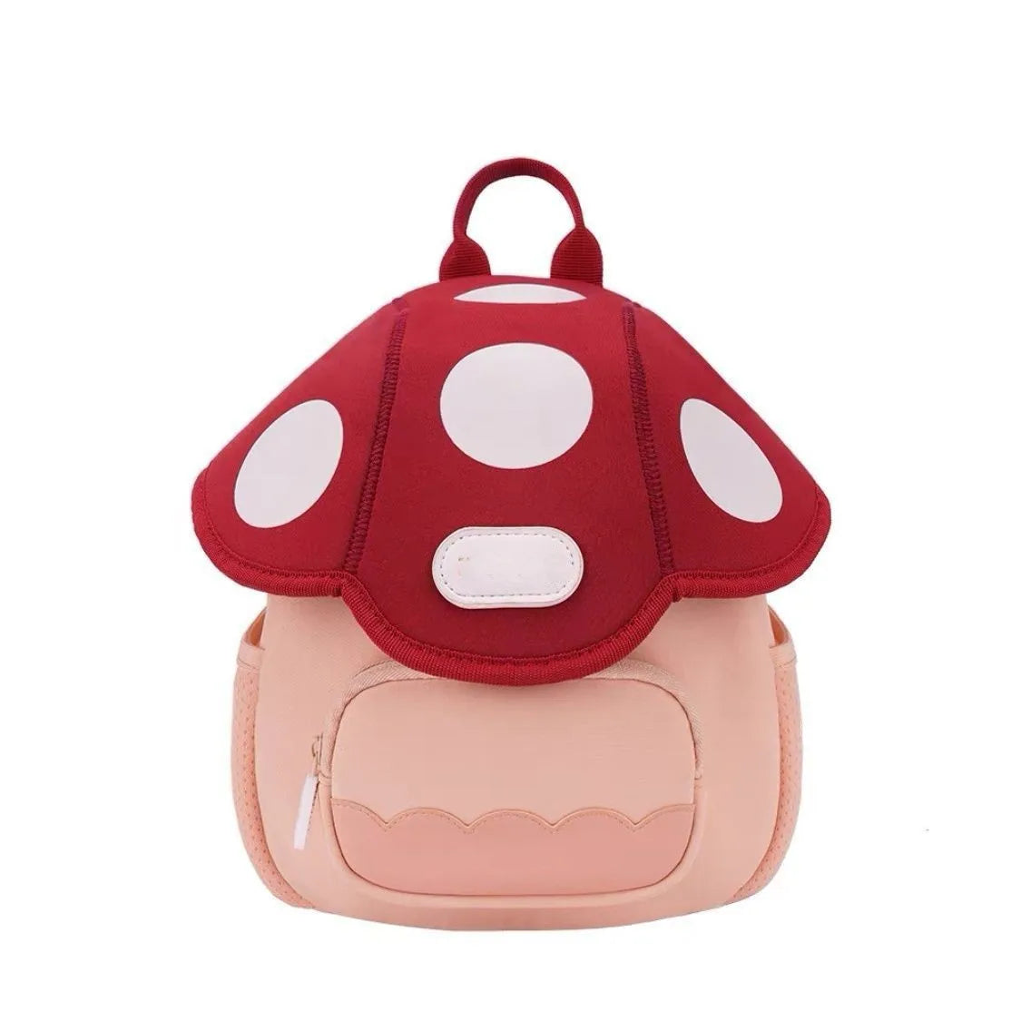 Mini cute bump color mushroom backpack | Baby's World Bangladesh