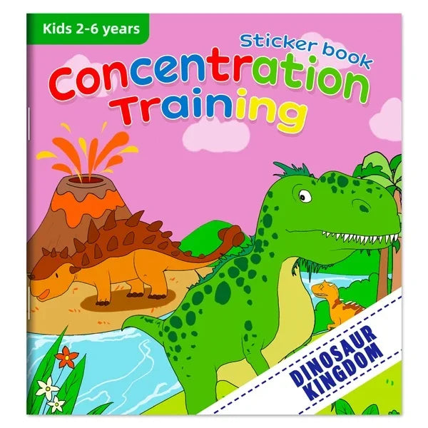 Cognitive Game Kawaii Sticker Book Educational DIY Hand-on Puzzle Cartoon Animals Life Skill Learning Toddler Toys For Kids