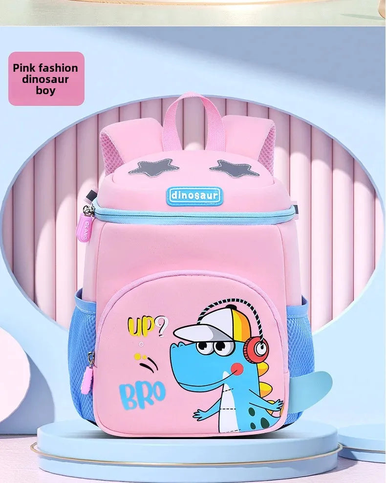 New Cartoon Dinosaur Kindergarten Backpack | Baby's World Bangladesh