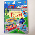 Toddler Reusable Sticker Travel/Animals Books Cartoon DIY Educational Preschool Cognition Learning Toys for Child Age 3-8 Gifts